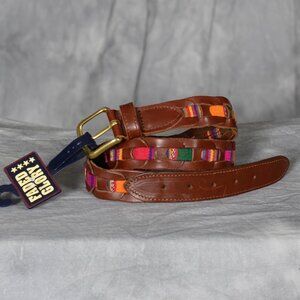 Vintage leather belt